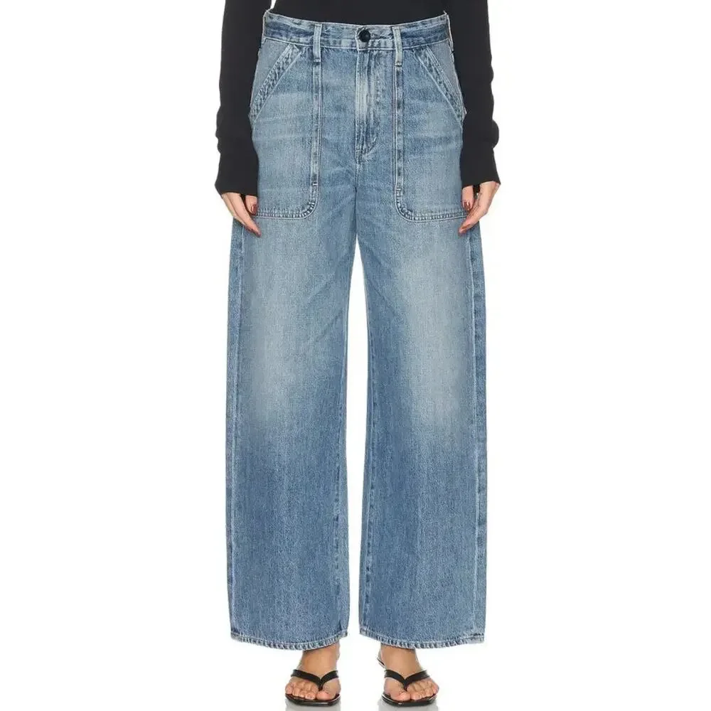 Citizens of Humanity Ayla Baggy Jeans Zenith Size 27 - Picture 1 of 12